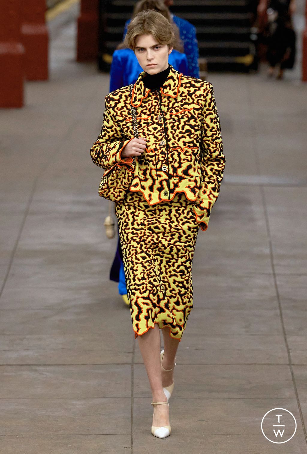 Fashion Week Paris Pre-Fall 2026 look 14 from the Chanel collection womenswear