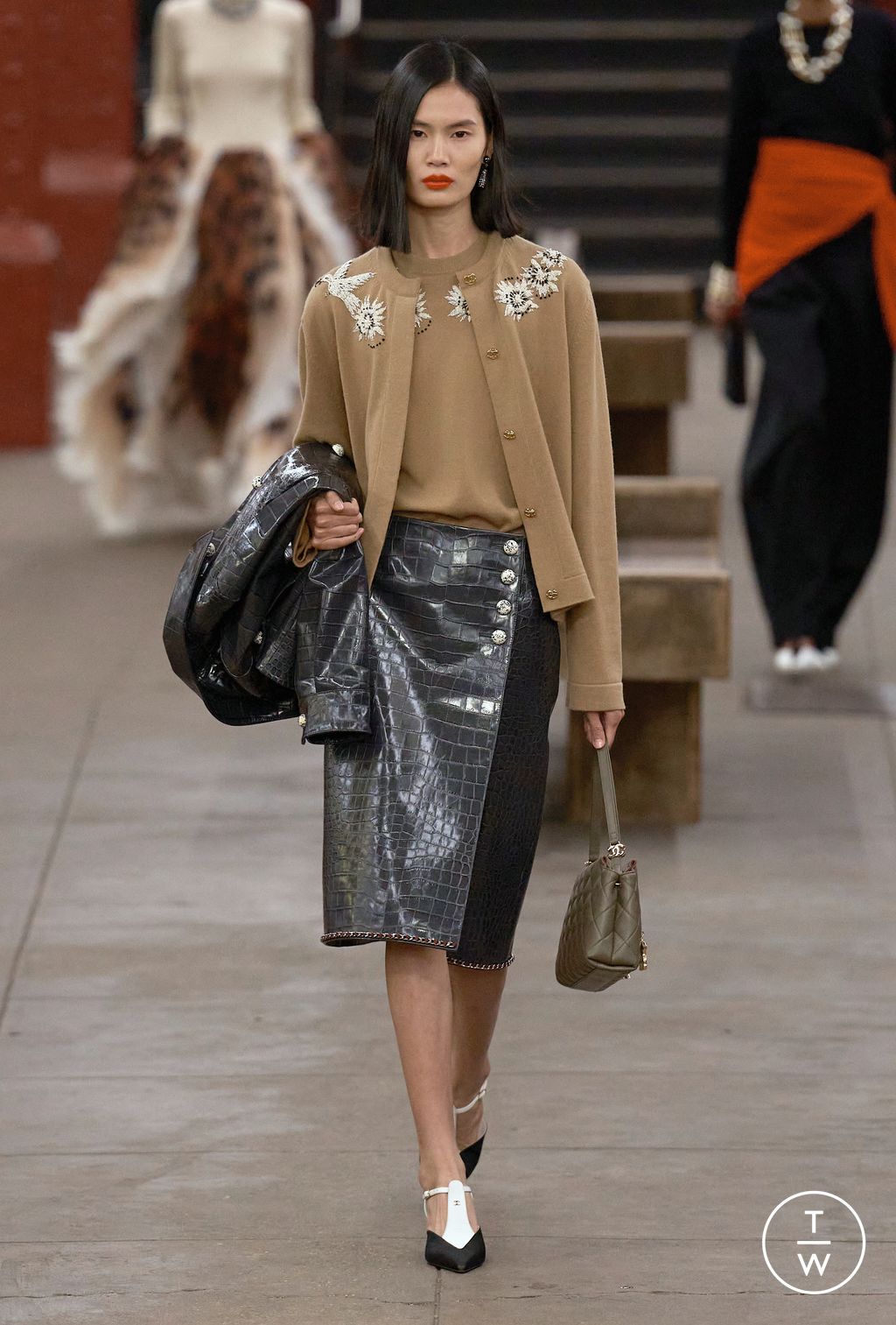 Fashion Week Paris Pre-Fall 2026 look 20 from the Chanel collection womenswear