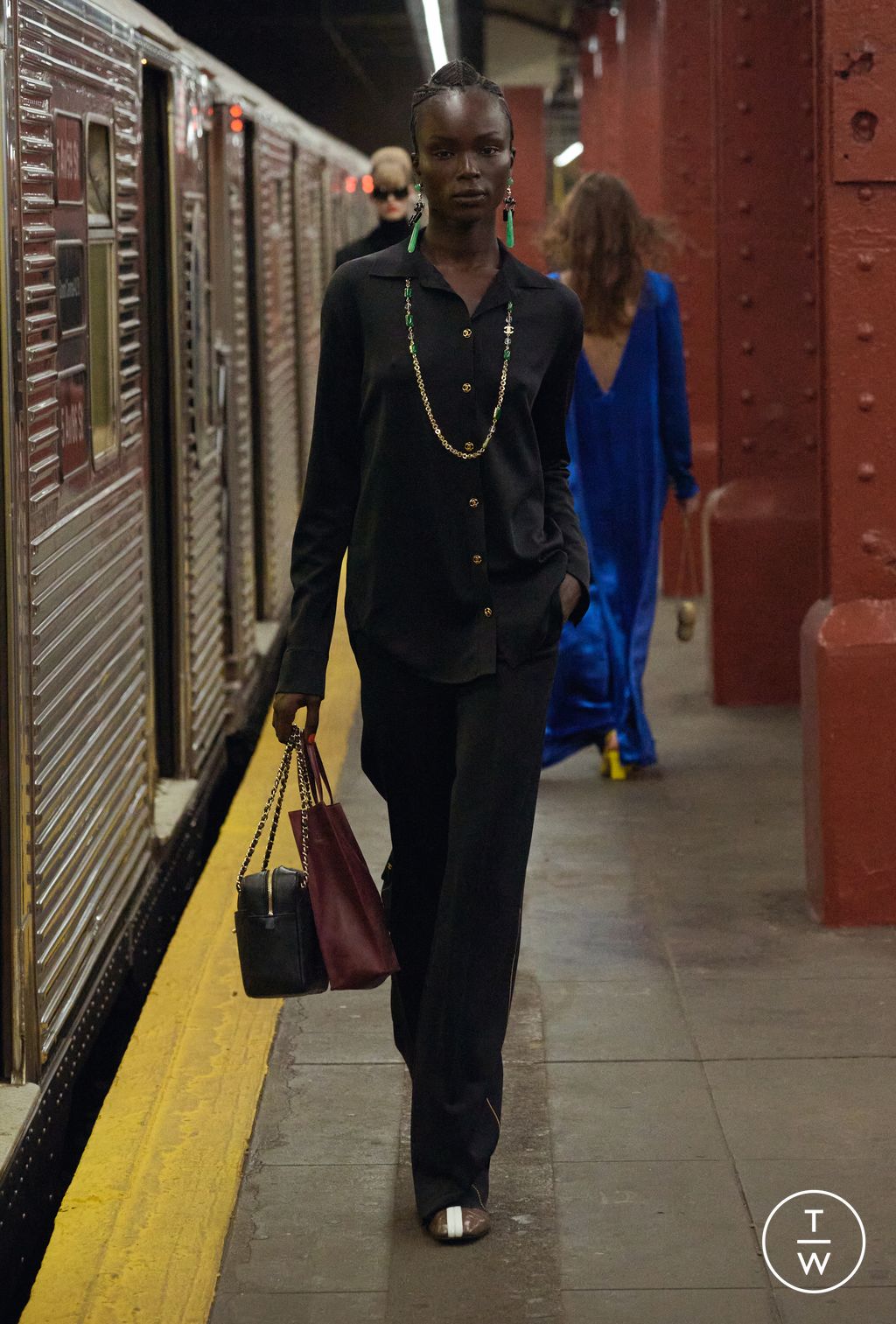 Fashion Week Paris Pre-Fall 2026 look 3 from the Chanel collection womenswear