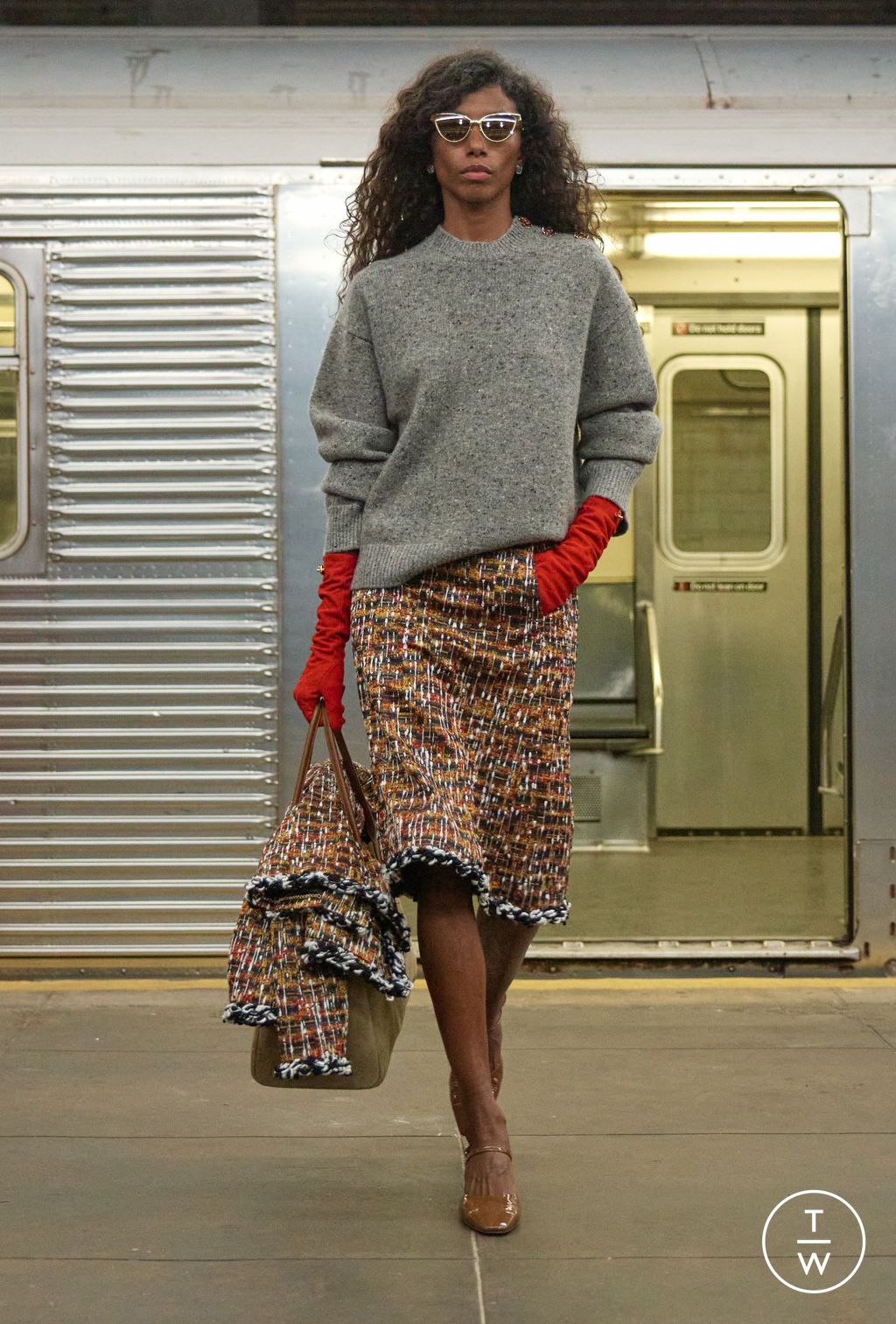 Fashion Week Paris Pre-Fall 2026 look 46 from the Chanel collection womenswear