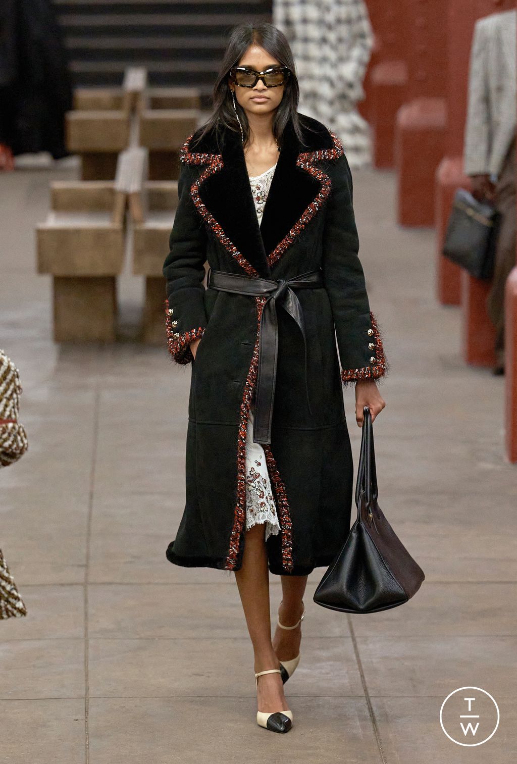 Fashion Week Paris Pre-Fall 2026 look 55 from the Chanel collection womenswear