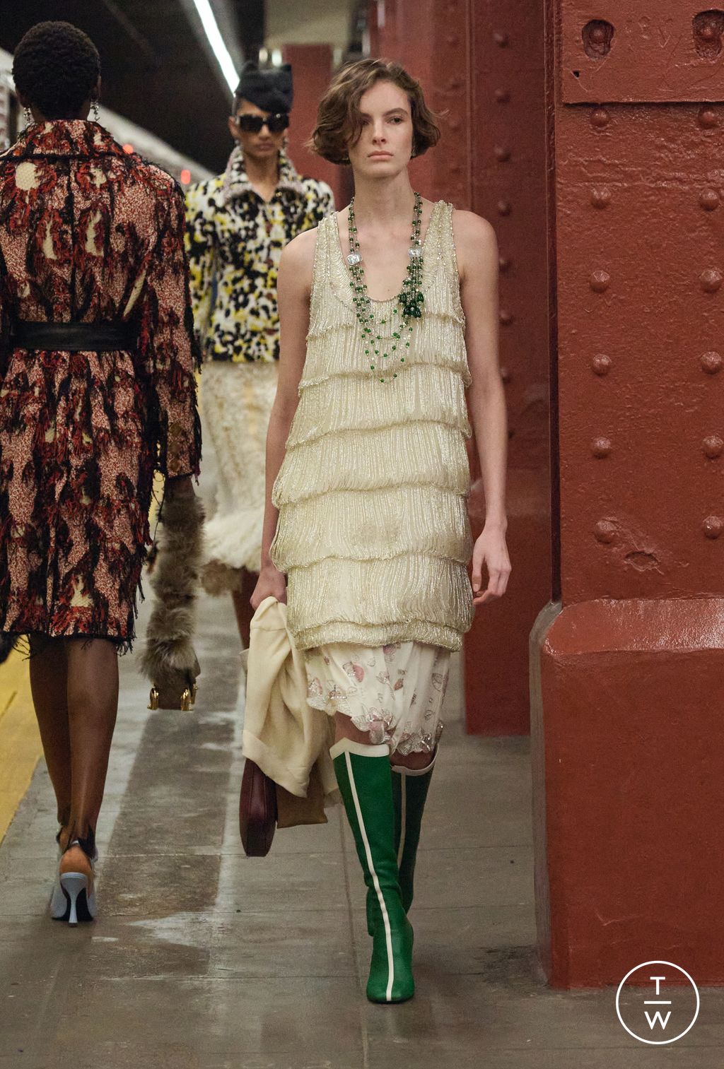 Fashion Week Paris Pre-Fall 2026 look 59 from the Chanel collection womenswear