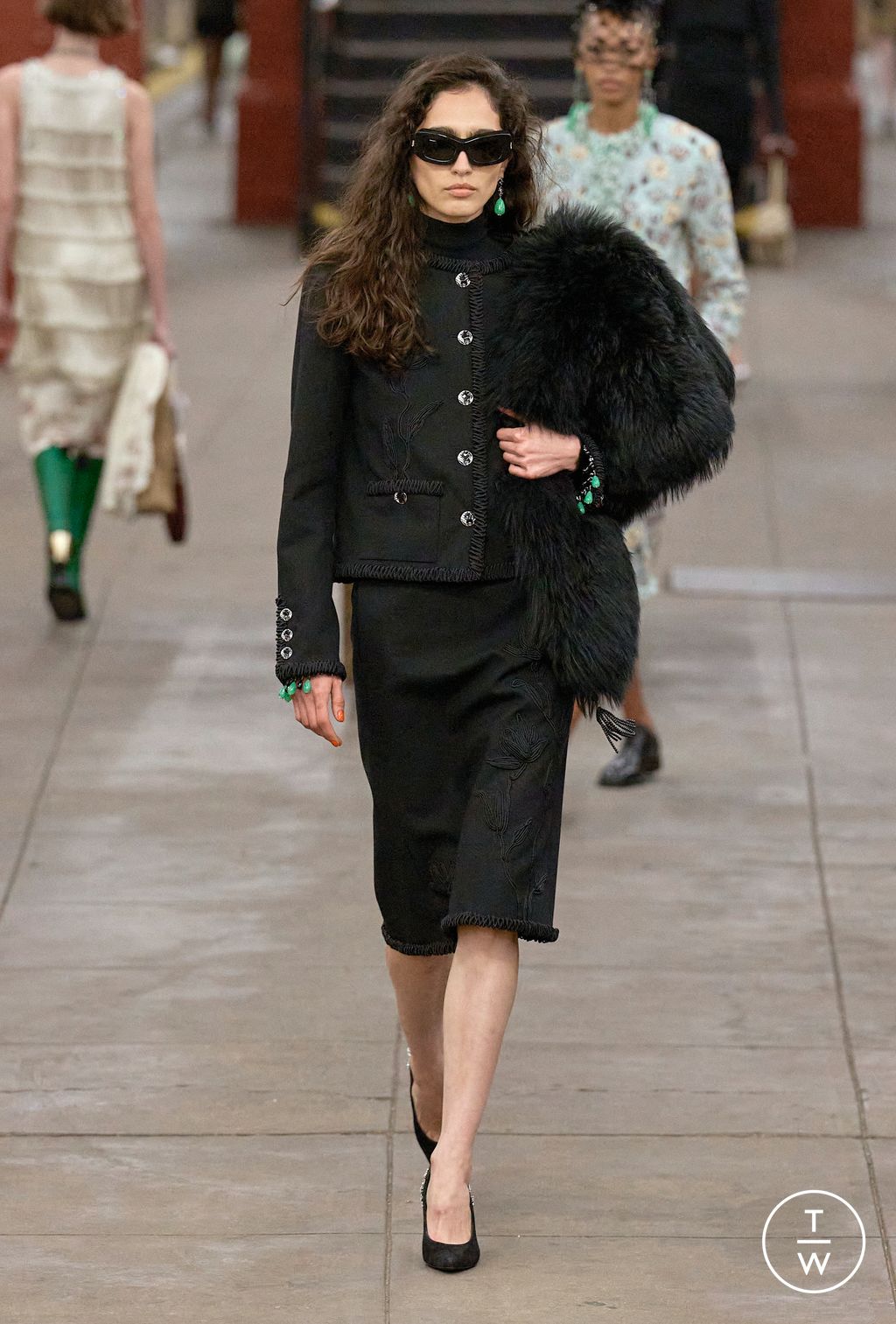 Fashion Week Paris Pre-Fall 2026 look 62 from the Chanel collection womenswear
