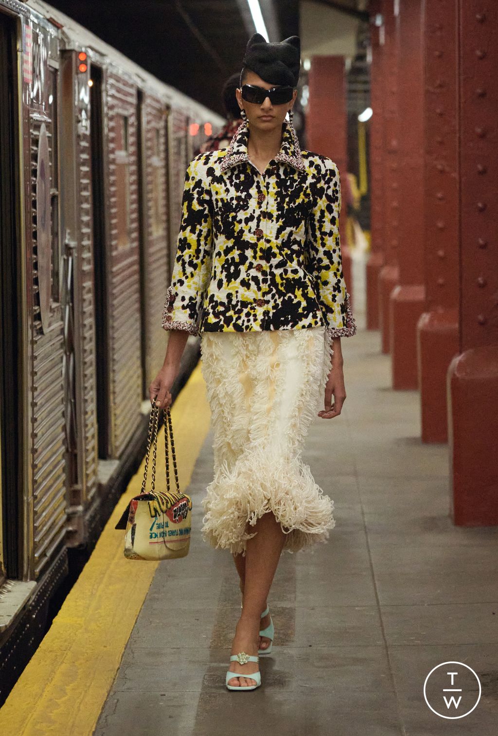 Fashion Week Paris Pre-Fall 2026 look 67 from the Chanel collection womenswear