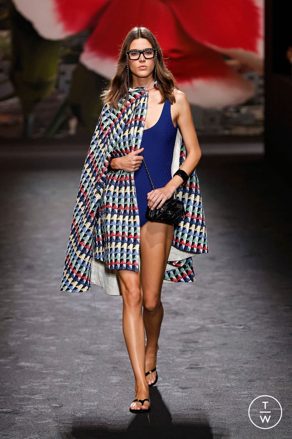 Fashion Week Paris Spring/Summer 2024 look 3 de la collection Chanel womenswear