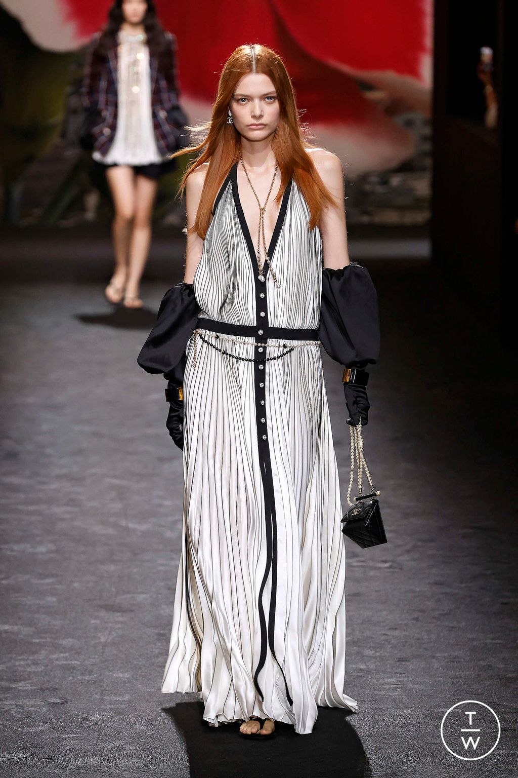 Fashion Week Paris Spring/Summer 2024 look 5 de la collection Chanel womenswear