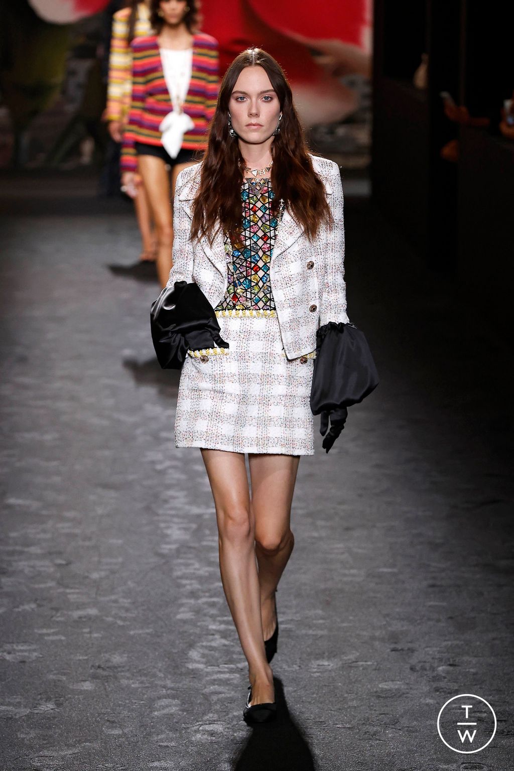 Fashion Week Paris Spring/Summer 2024 look 14 de la collection Chanel womenswear