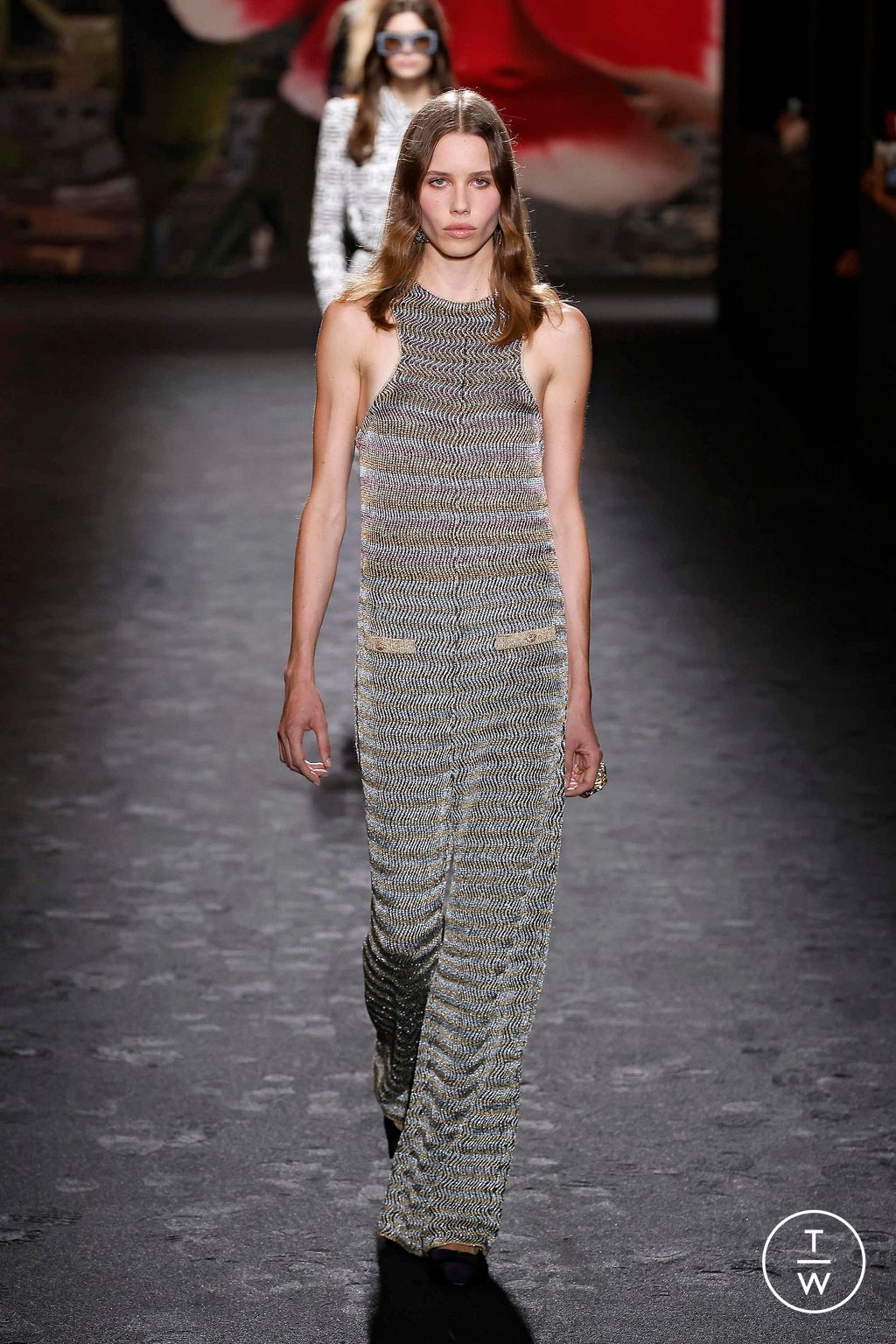 Fashion Week Paris Spring/Summer 2024 look 53 from the Chanel collection 女装