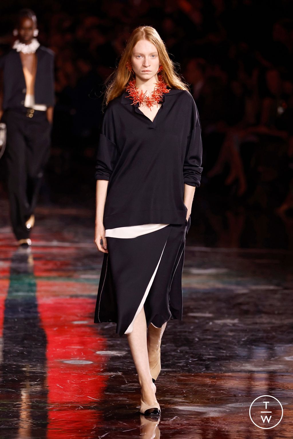 Fashion Week Paris Spring/Summer 2026 look 7 from the Chanel collection 女装