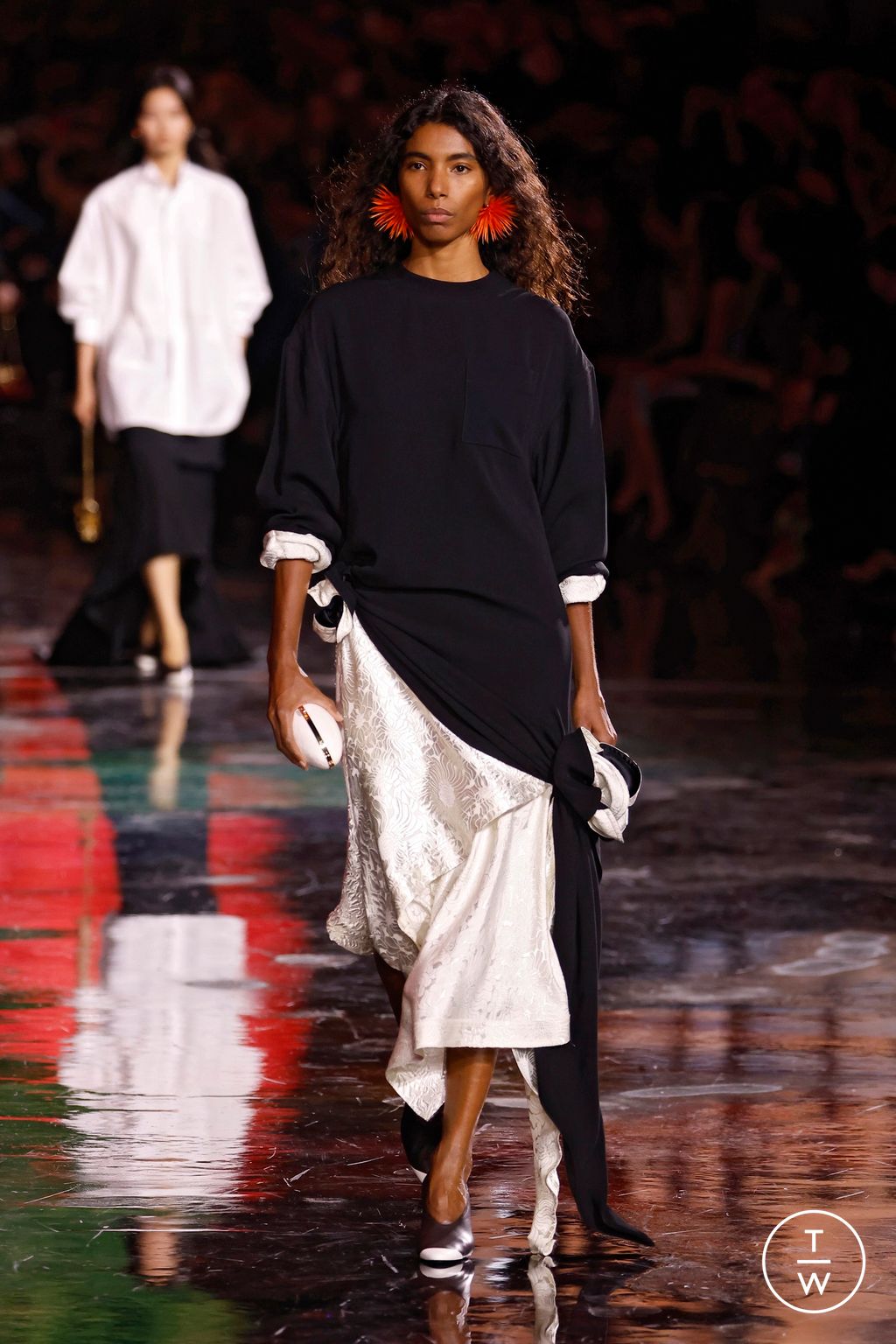 Fashion Week Paris Spring/Summer 2026 look 12 from the Chanel collection 女装