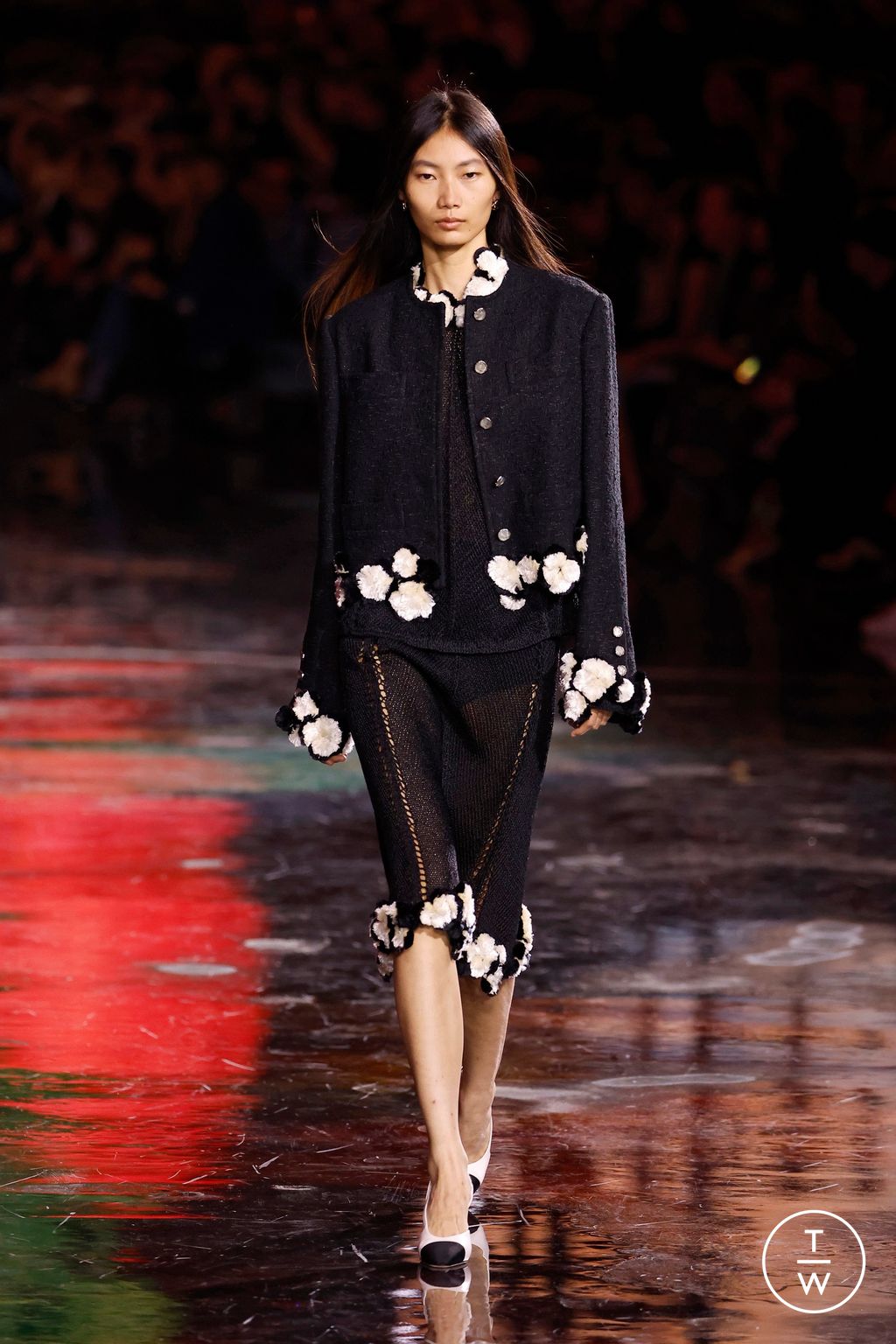 Fashion Week Paris Spring/Summer 2026 look 26 from the Chanel collection womenswear