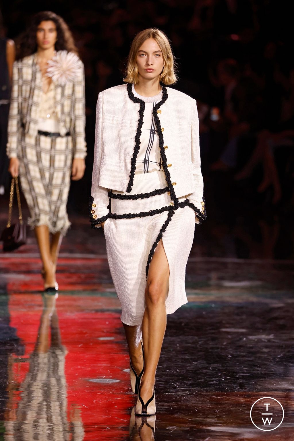 Fashion Week Paris Spring/Summer 2026 look 38 from the Chanel collection 女装