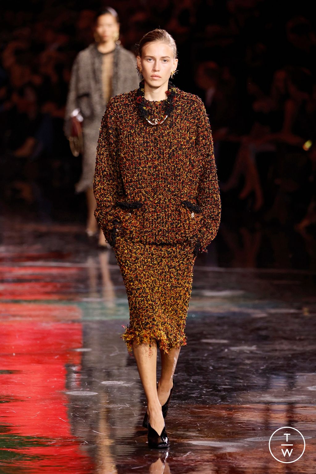 Fashion Week Paris Spring/Summer 2026 look 44 from the Chanel collection 女装