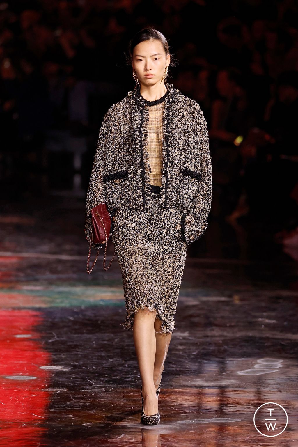 Fashion Week Paris Spring/Summer 2026 look 45 from the Chanel collection 女装