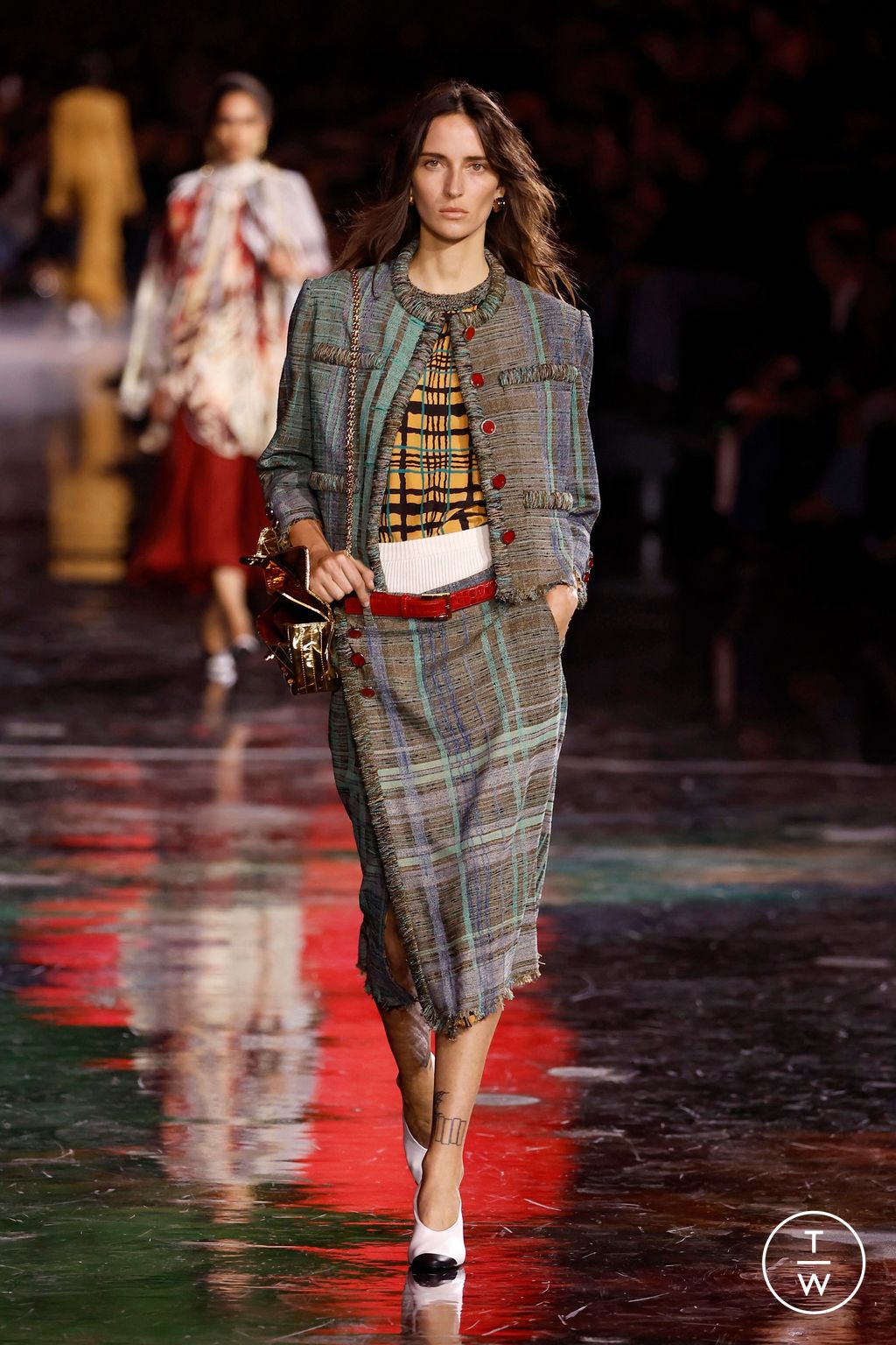Fashion Week Paris Spring/Summer 2026 look 46 from the Chanel collection 女装