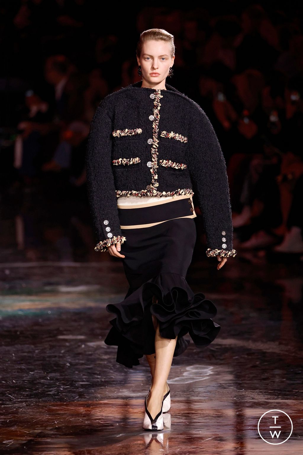 Fashion Week Paris Spring/Summer 2026 look 51 from the Chanel collection 女装