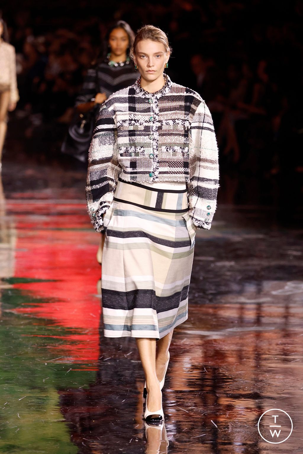 Fashion Week Paris Spring/Summer 2026 look 58 from the Chanel collection 女装