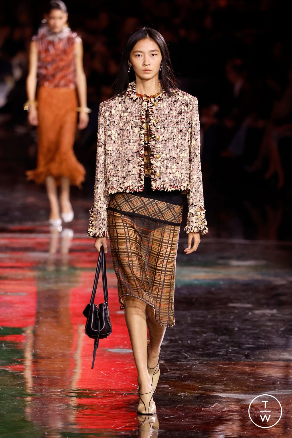 Fashion Week Paris Spring/Summer 2026 look 60 from the Chanel collection 女装