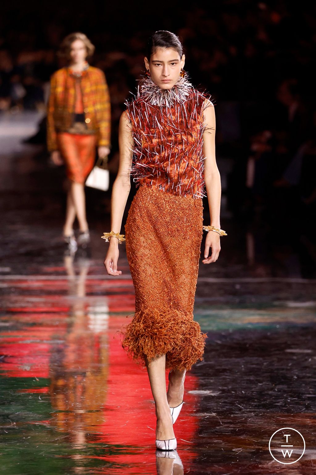 Fashion Week Paris Spring/Summer 2026 look 61 from the Chanel collection womenswear