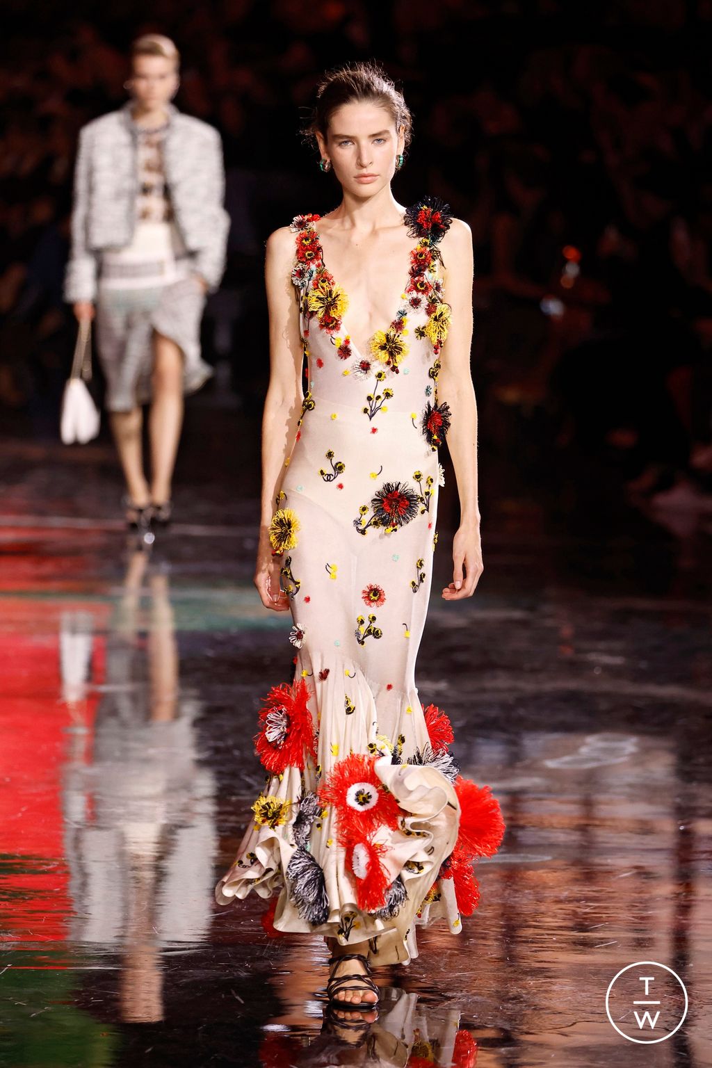 Fashion Week Paris Spring/Summer 2026 look 74 from the Chanel collection womenswear