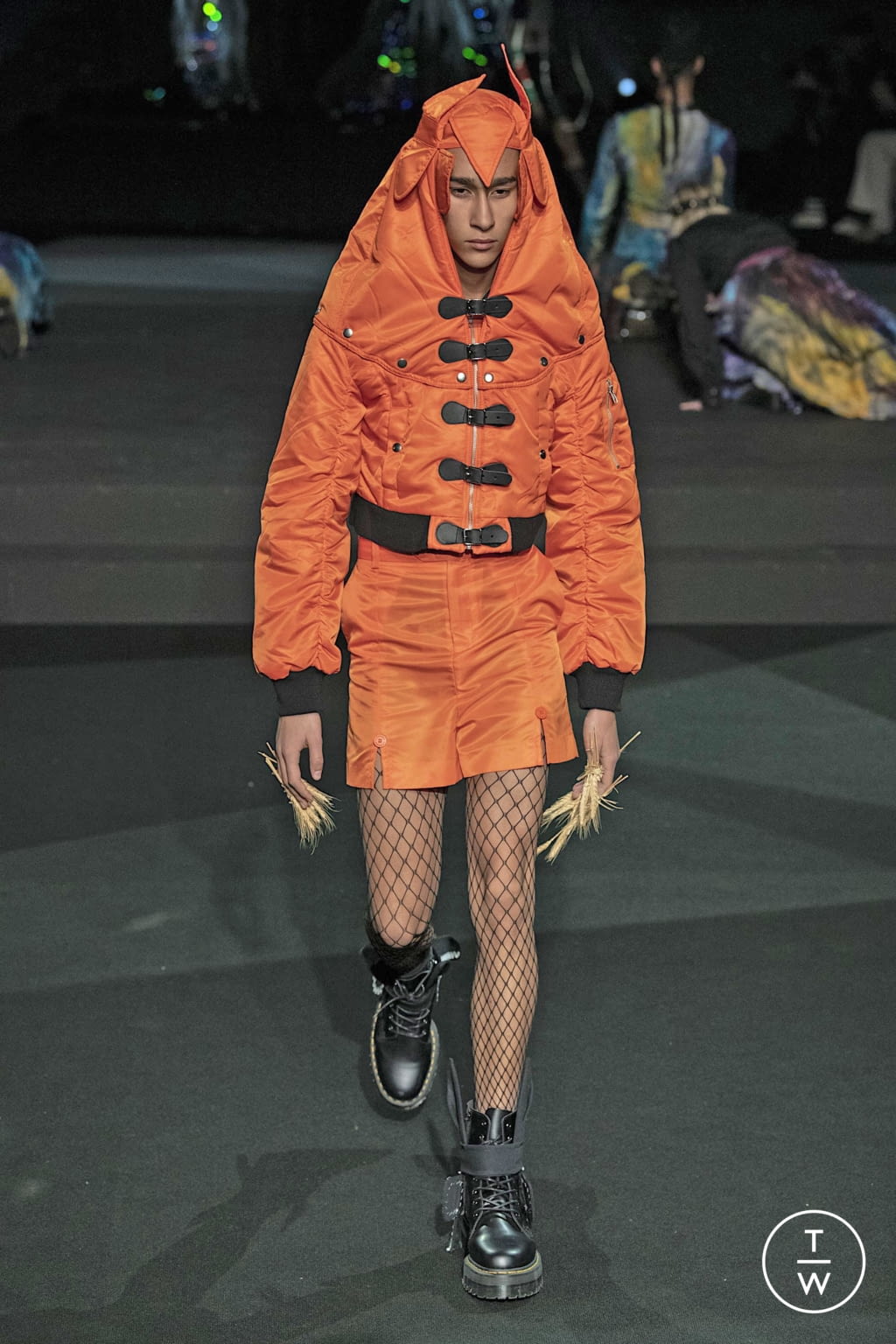 Fashion Week London Fall/Winter 2020 look 26 de la collection Charles Jeffrey LOVERBOY menswear