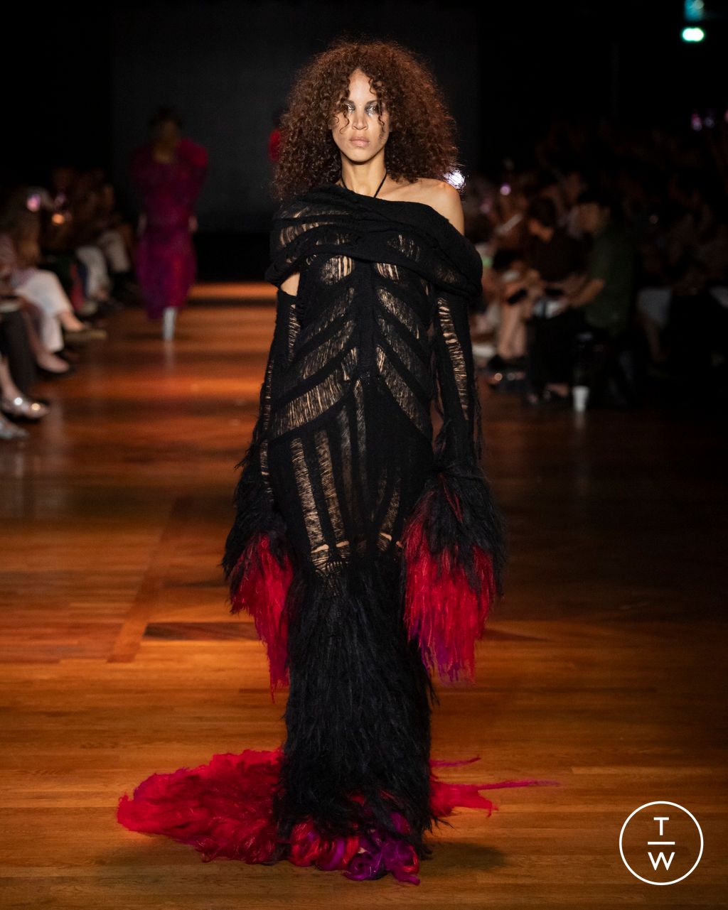 Fashion Week Paris Fall/Winter 2024 look 16 de la collection Charles de Vilmorin couture