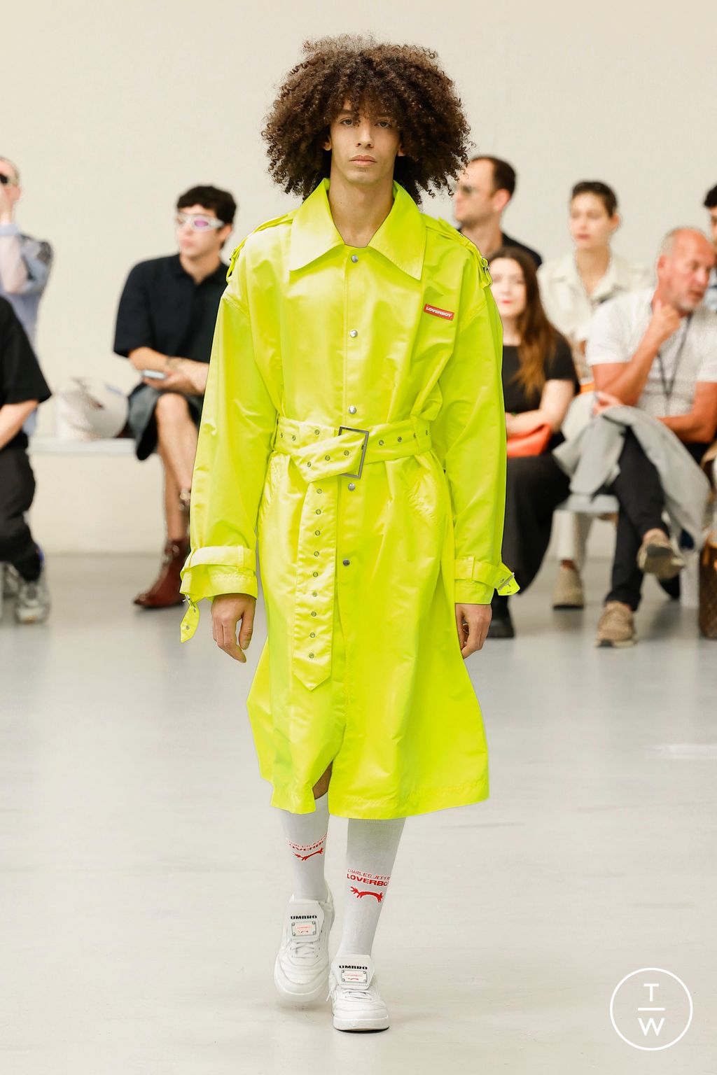 Fashion Week Milan Spring/Summer 2024 look 23 from the Charles Jeffrey LOVERBOY collection menswear