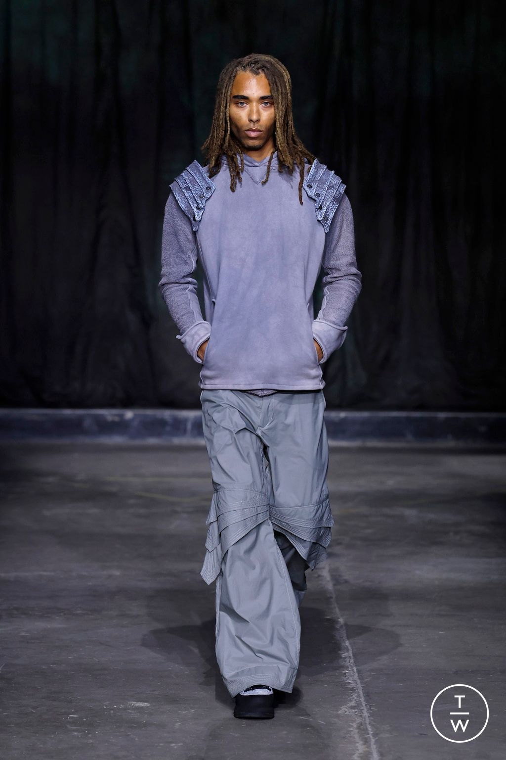 Fashion Week London Spring/Summer 2026 look 2 from the Charlie Constantinou collection womenswear