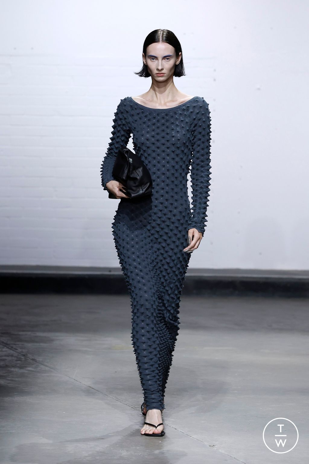 Fashion Week London Spring-Summer 2025 look 9 from the Chet Lo collection womenswear