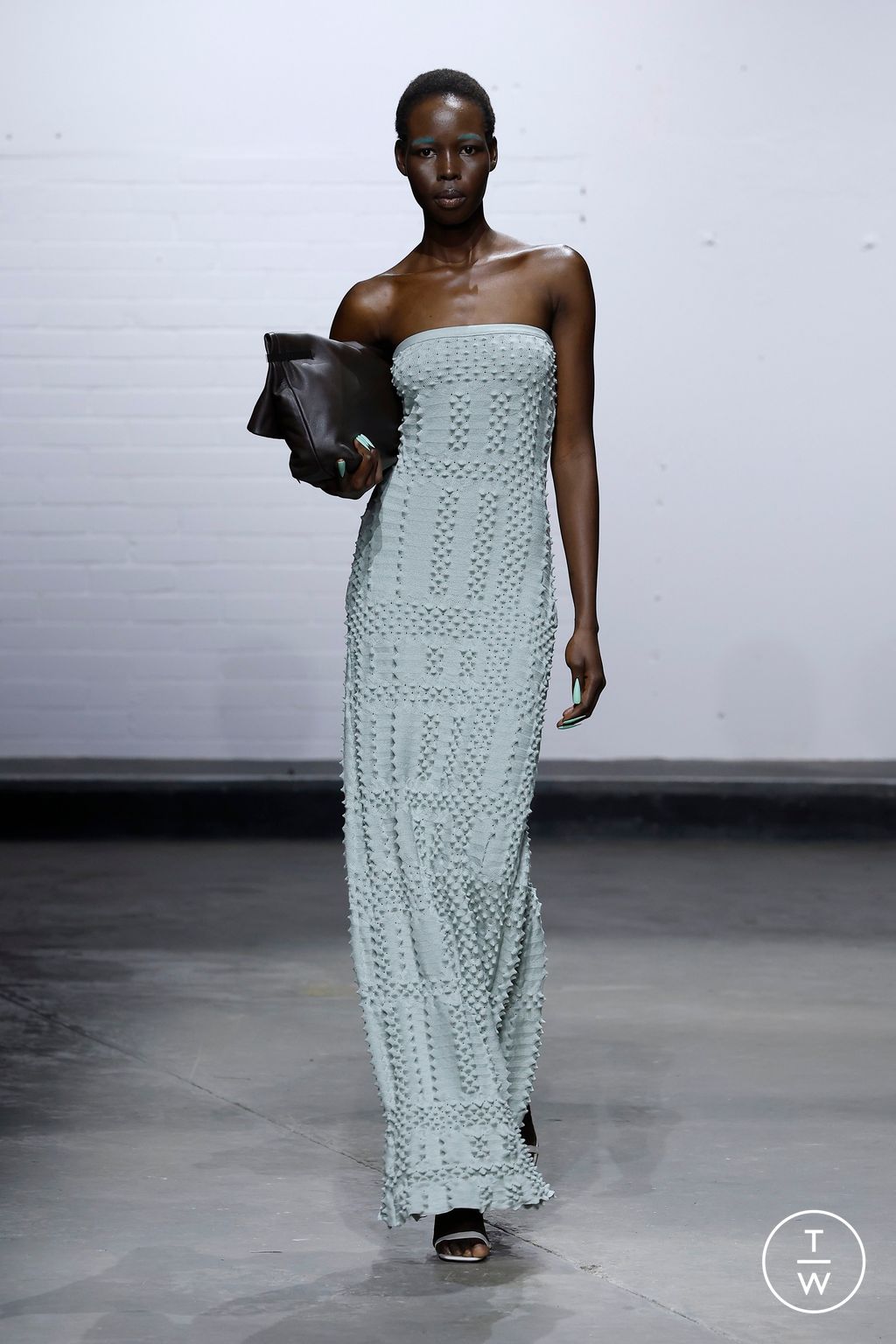 Fashion Week London Spring/Summer 2025 look 13 from the Chet Lo collection womenswear