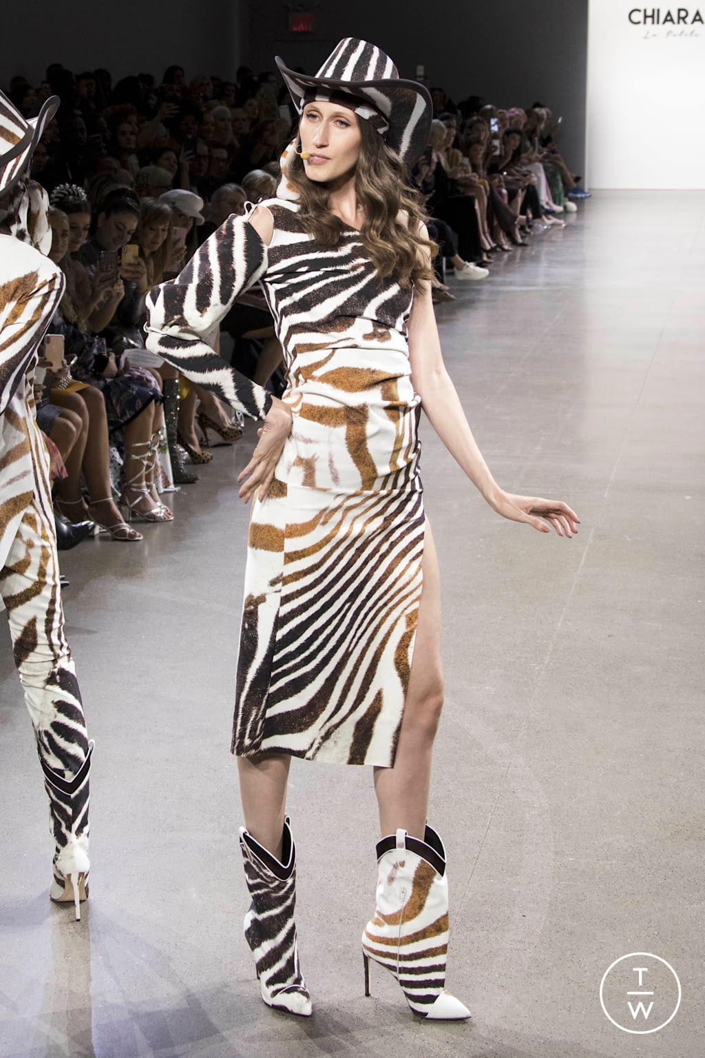 Fashion Week New York Spring/Summer 2020 look 2 de la collection Chiara Boni womenswear