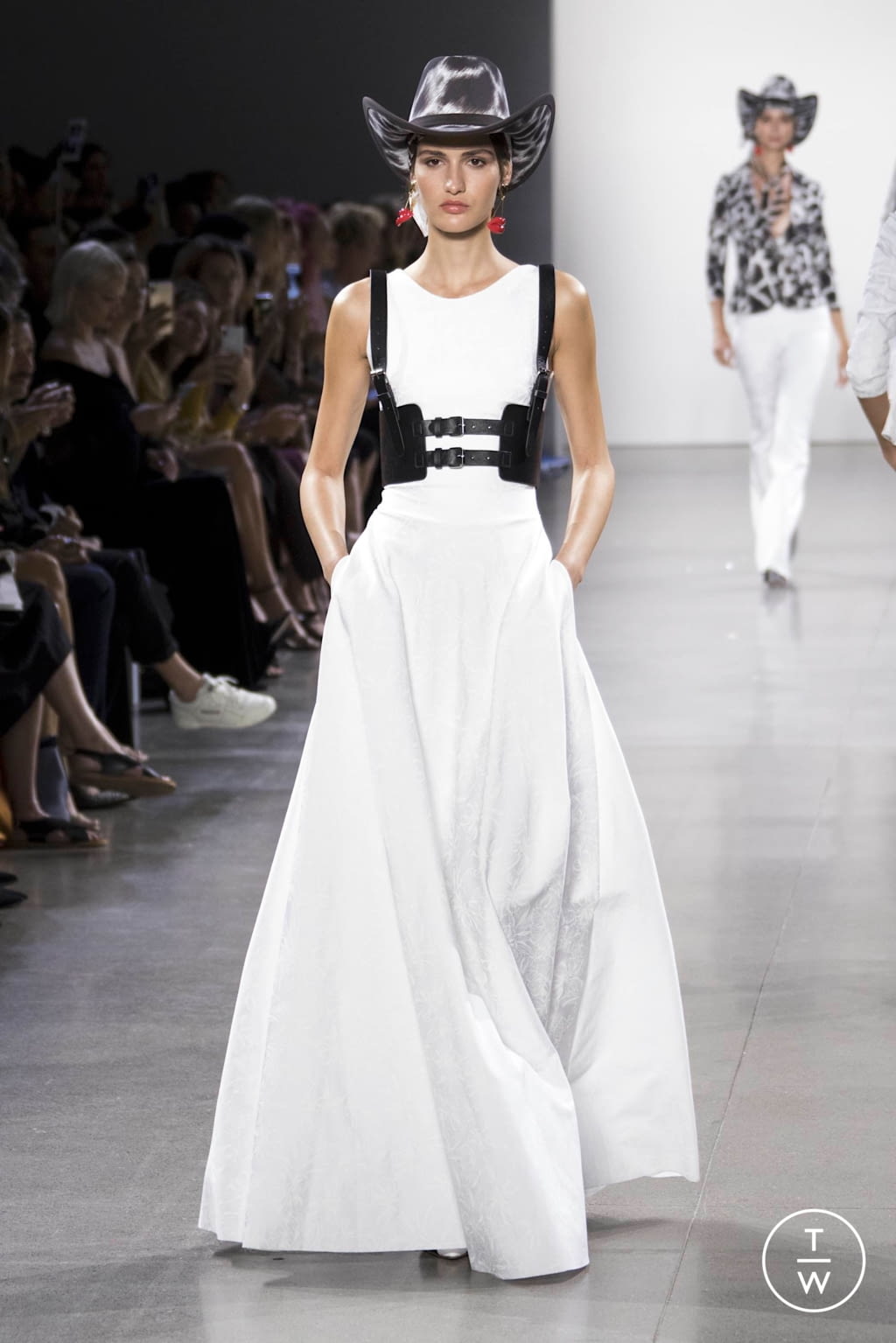Fashion Week New York Spring/Summer 2020 look 5 de la collection Chiara Boni womenswear