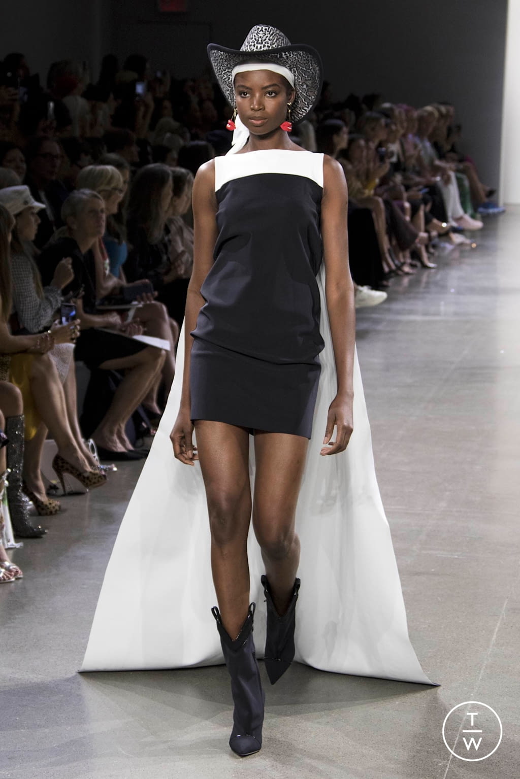Fashion Week New York Spring/Summer 2020 look 11 de la collection Chiara Boni womenswear