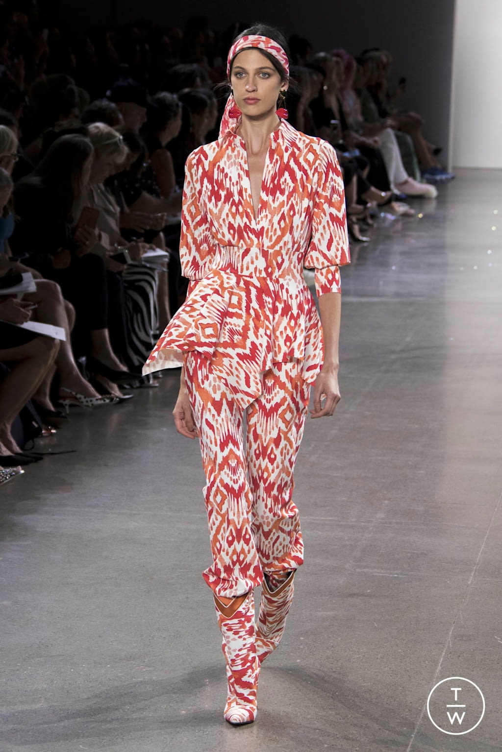 Fashion Week New York Spring/Summer 2020 look 25 from the Chiara Boni collection womenswear