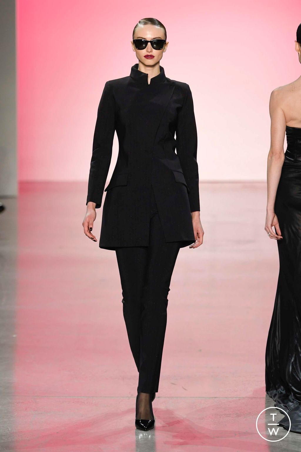 Fashion Week New York Fall/Winter 2023 look 47 from the Chiara Boni collection womenswear