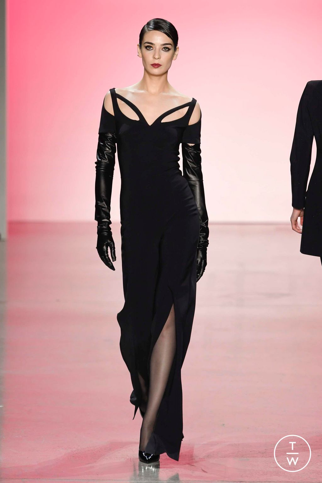 Fashion Week New York Fall/Winter 2023 look 49 from the Chiara Boni collection 女装