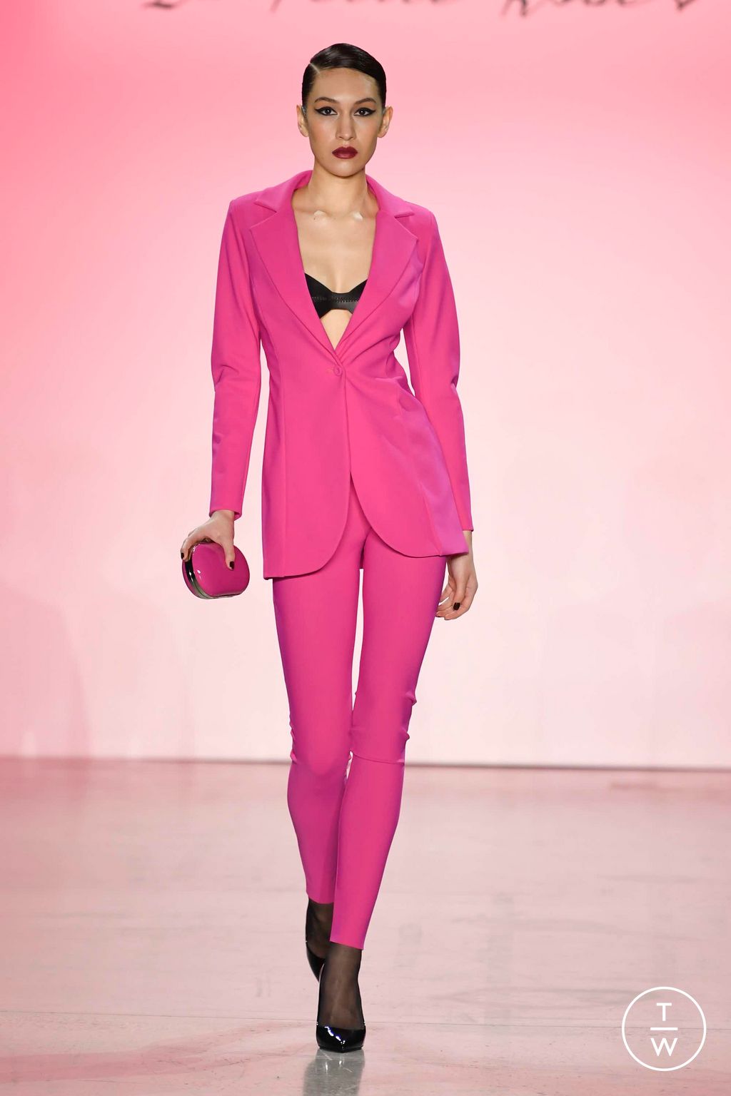Fashion Week New York Fall/Winter 2023 look 53 from the Chiara Boni collection womenswear