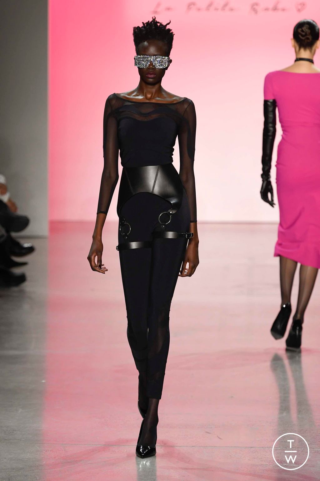 Fashion Week New York Fall/Winter 2023 look 59 from the Chiara Boni collection womenswear