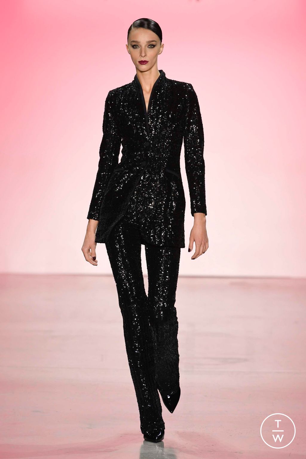 Fashion Week New York Fall/Winter 2023 look 65 from the Chiara Boni collection womenswear