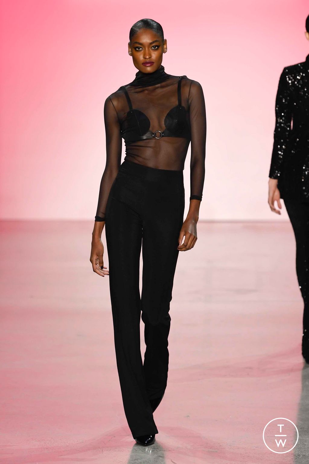 Fashion Week New York Fall/Winter 2023 look 67 from the Chiara Boni collection womenswear