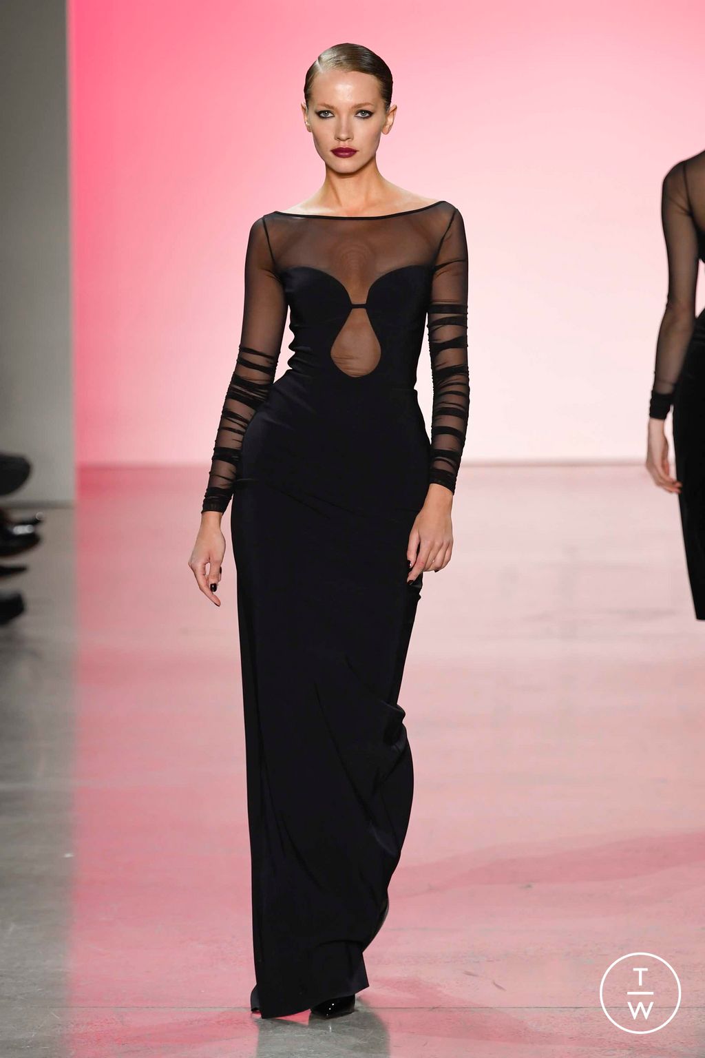 Fashion Week New York Fall/Winter 2023 look 71 from the Chiara Boni collection womenswear
