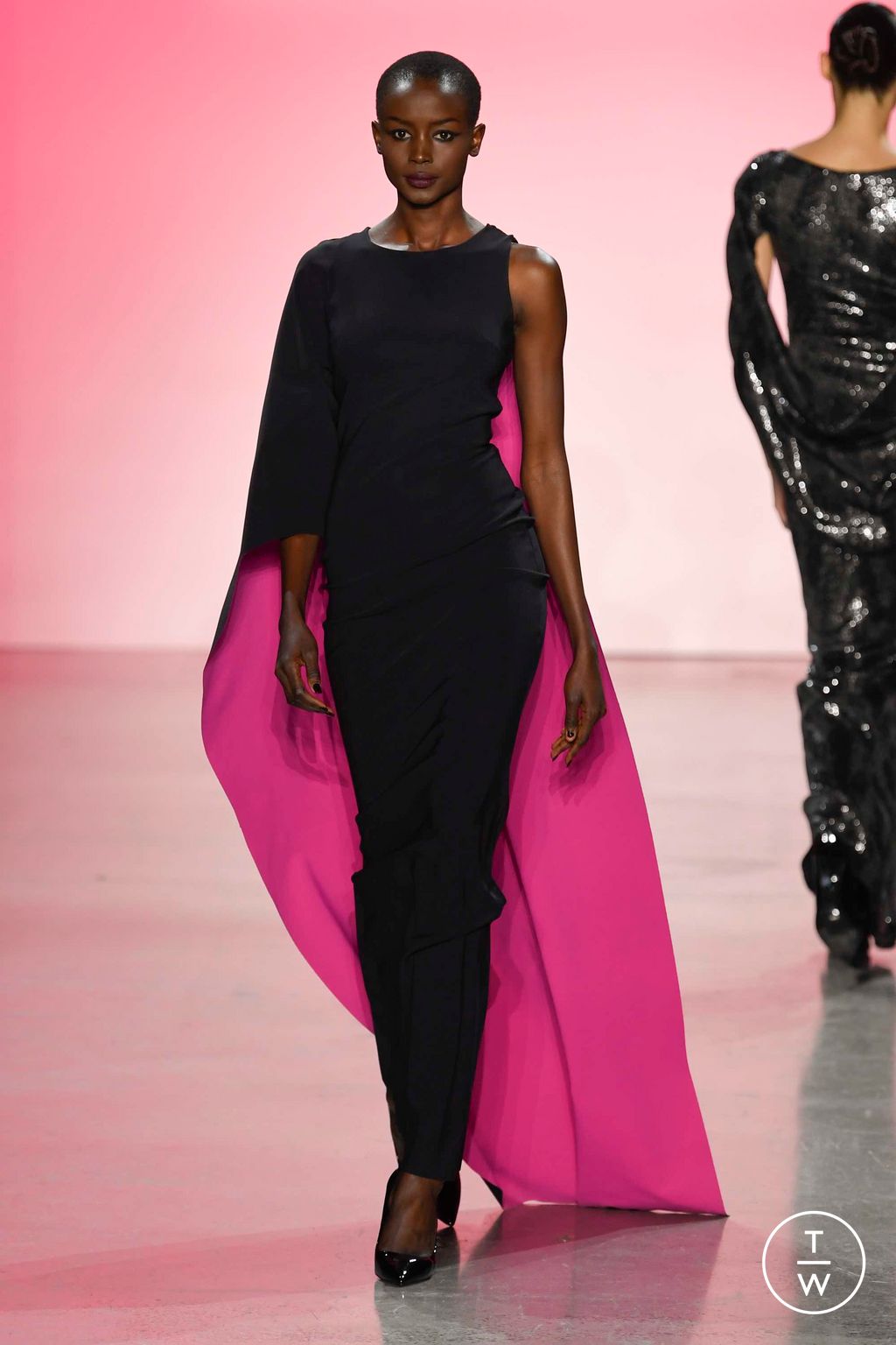 Fashion Week New York Fall/Winter 2023 look 83 from the Chiara Boni collection 女装