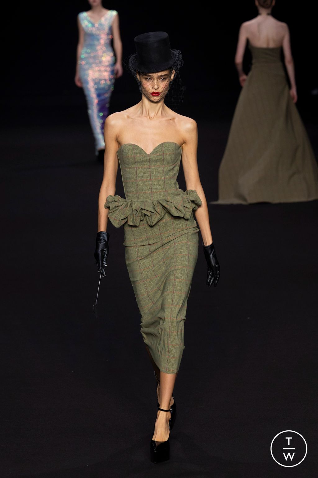 Fashion Week Milan Fall/Winter 2024 look 3 de la collection Chiara Boni womenswear