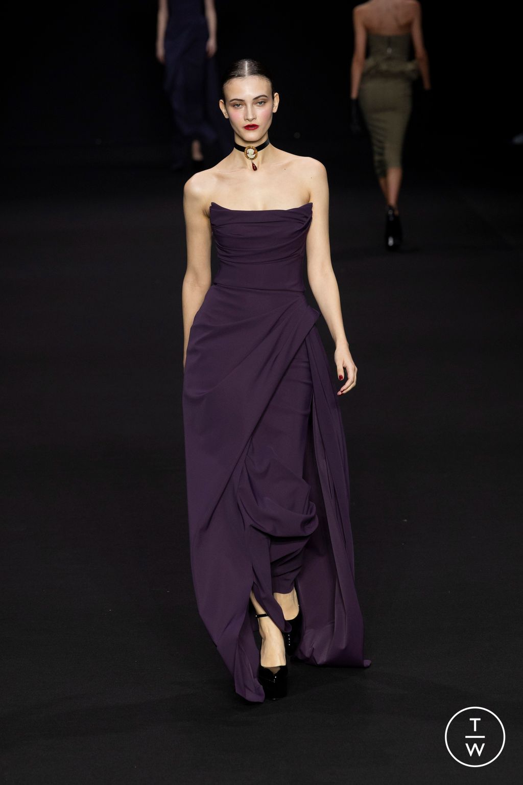 Fashion Week Milan Fall/Winter 2024 look 5 de la collection Chiara Boni womenswear