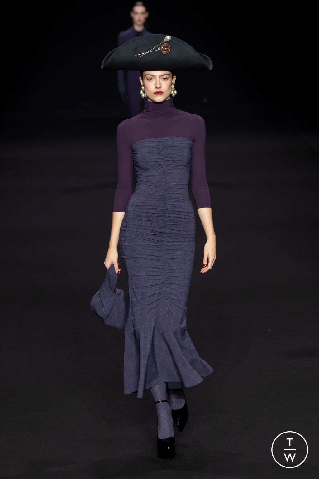 Fashion Week Milan Fall/Winter 2024 look 7 de la collection Chiara Boni womenswear