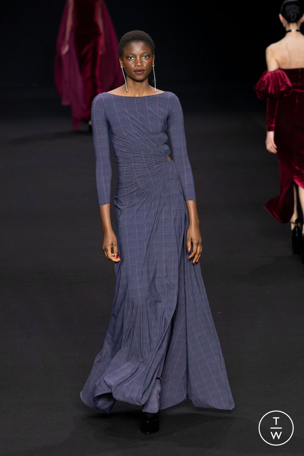Fashion Week Milan Fall/Winter 2024 look 10 de la collection Chiara Boni womenswear