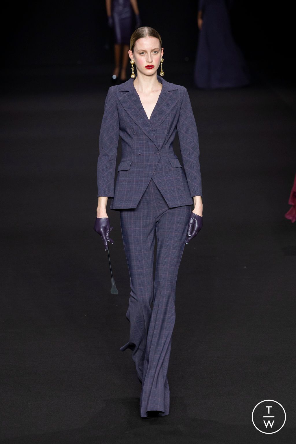 Fashion Week Milan Fall/Winter 2024 look 12 de la collection Chiara Boni womenswear