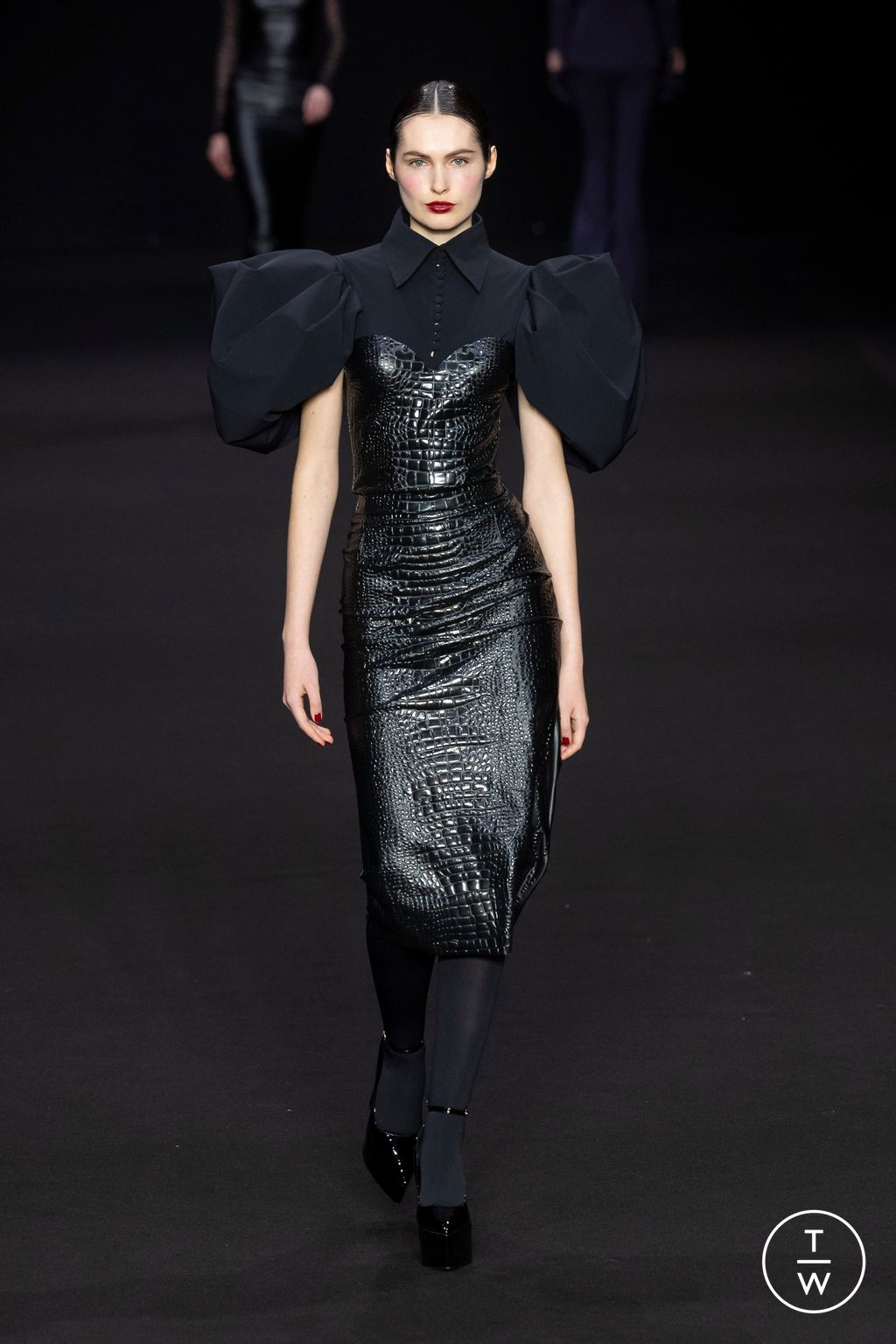 Fashion Week Milan Fall/Winter 2024 look 14 from the Chiara Boni collection womenswear