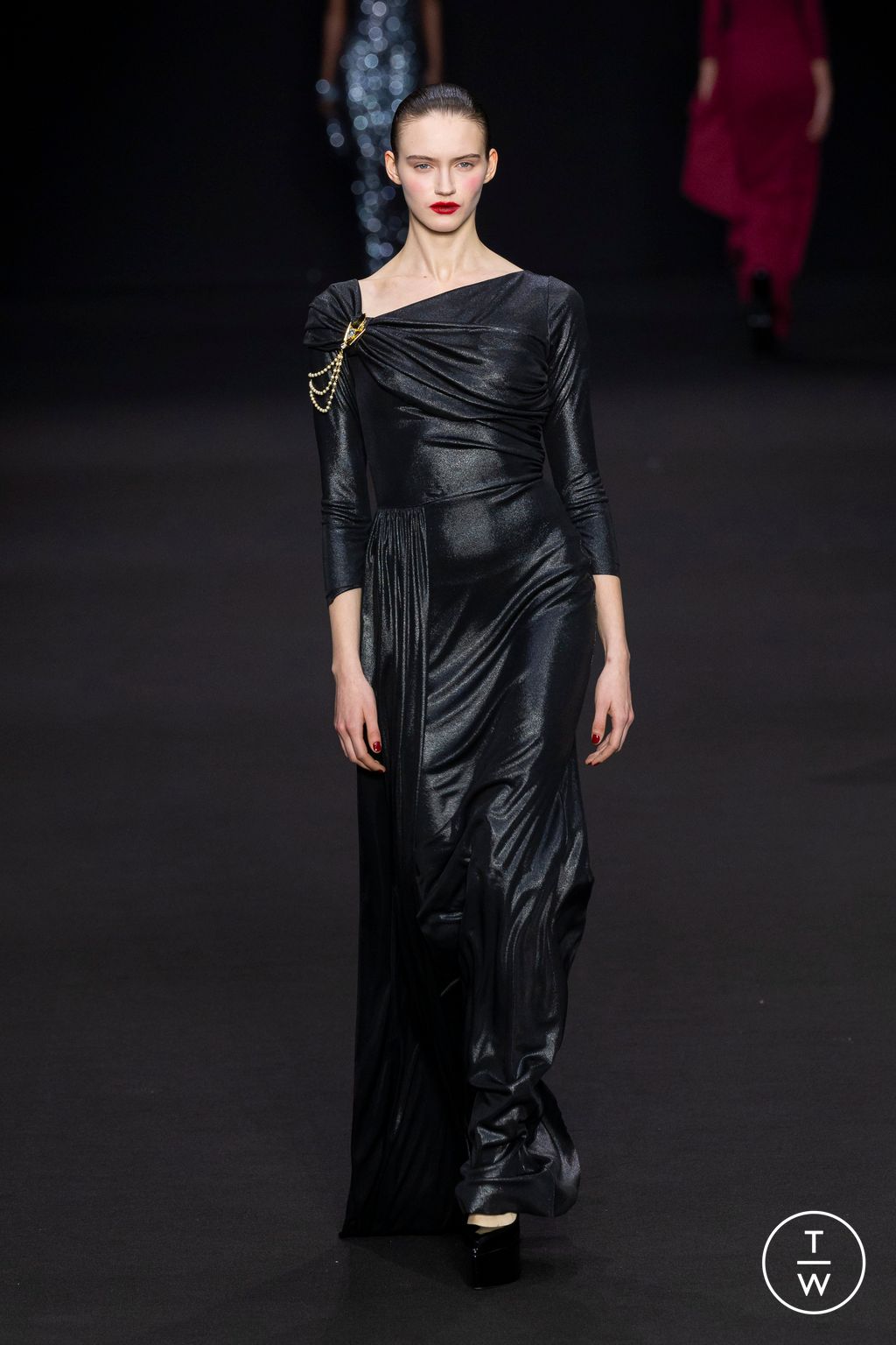 Fashion Week Milan Fall/Winter 2024 look 22 from the Chiara Boni collection womenswear