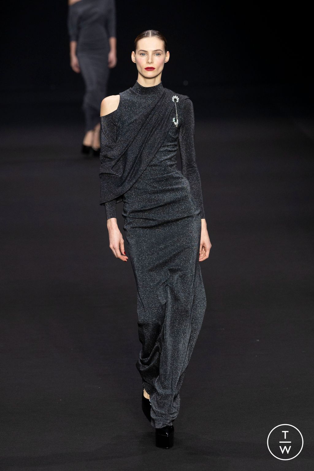 Fashion Week Milan Fall/Winter 2024 look 24 from the Chiara Boni collection womenswear